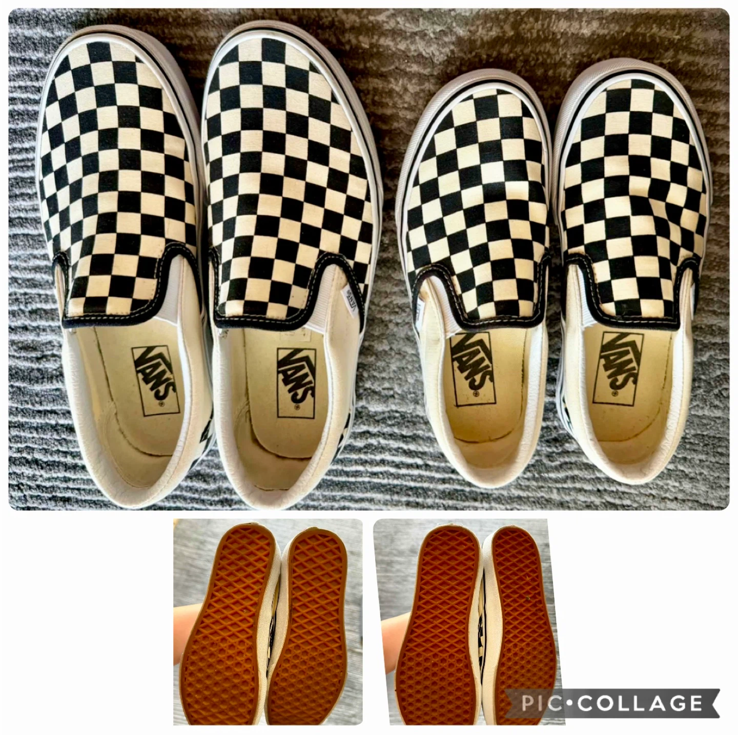 Vans Checkerboard Slip-On Shoes