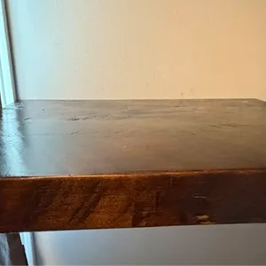 Industrial Wood Floating Shelf with Pipe Brackets