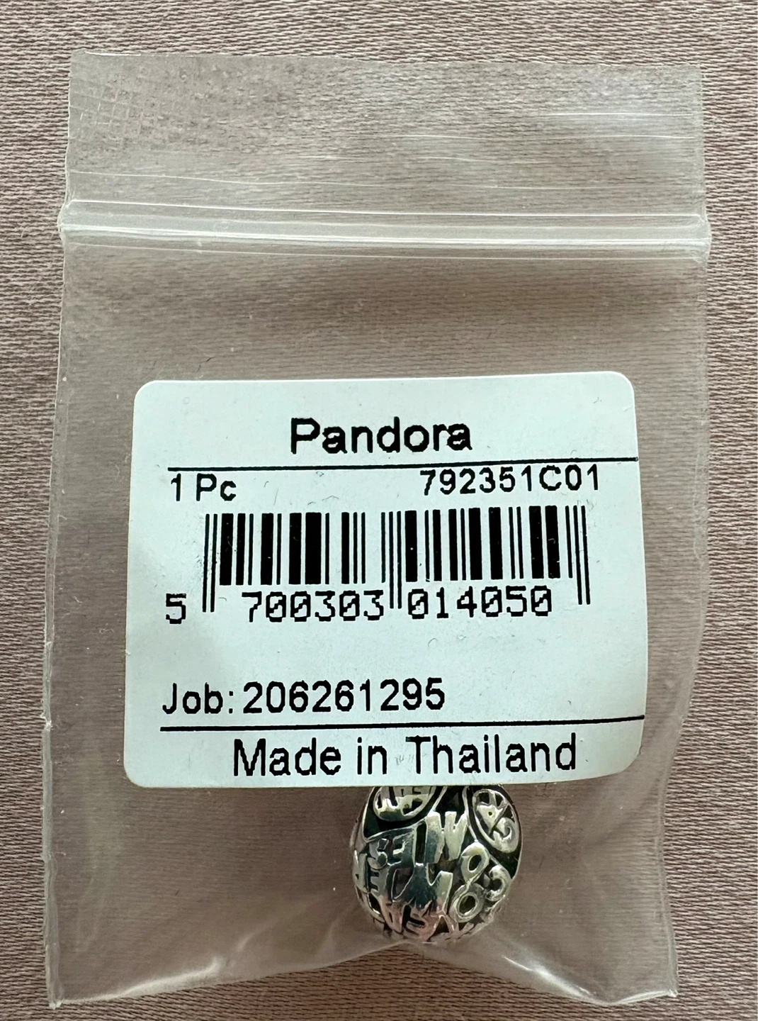 Official Pandora X Marvel Spider-Man Mask Charm Sterling Silver - photo 4