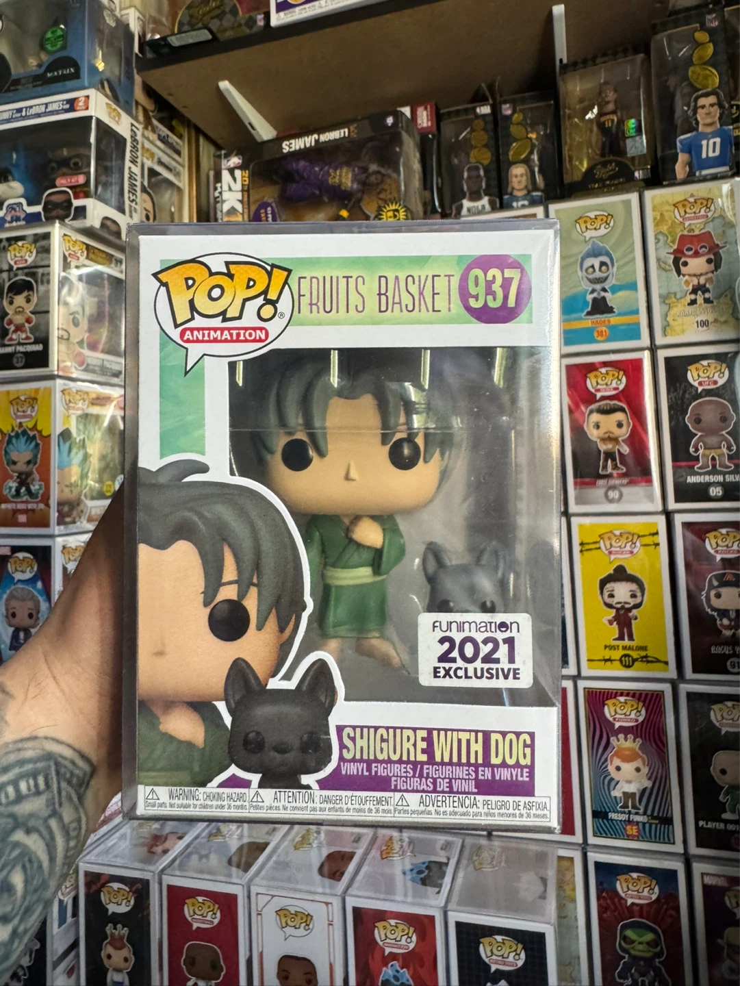 Funko Pop! Animation Fruits Basket Shigure with Dog #937