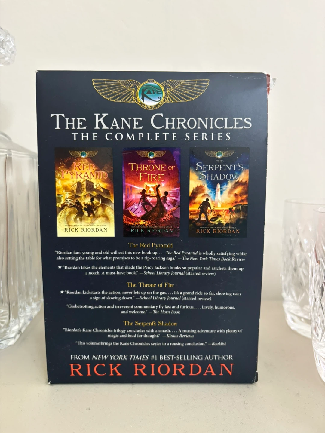 Rick Riordan The Kane Chronicles Complete Series Box Set - photo 2