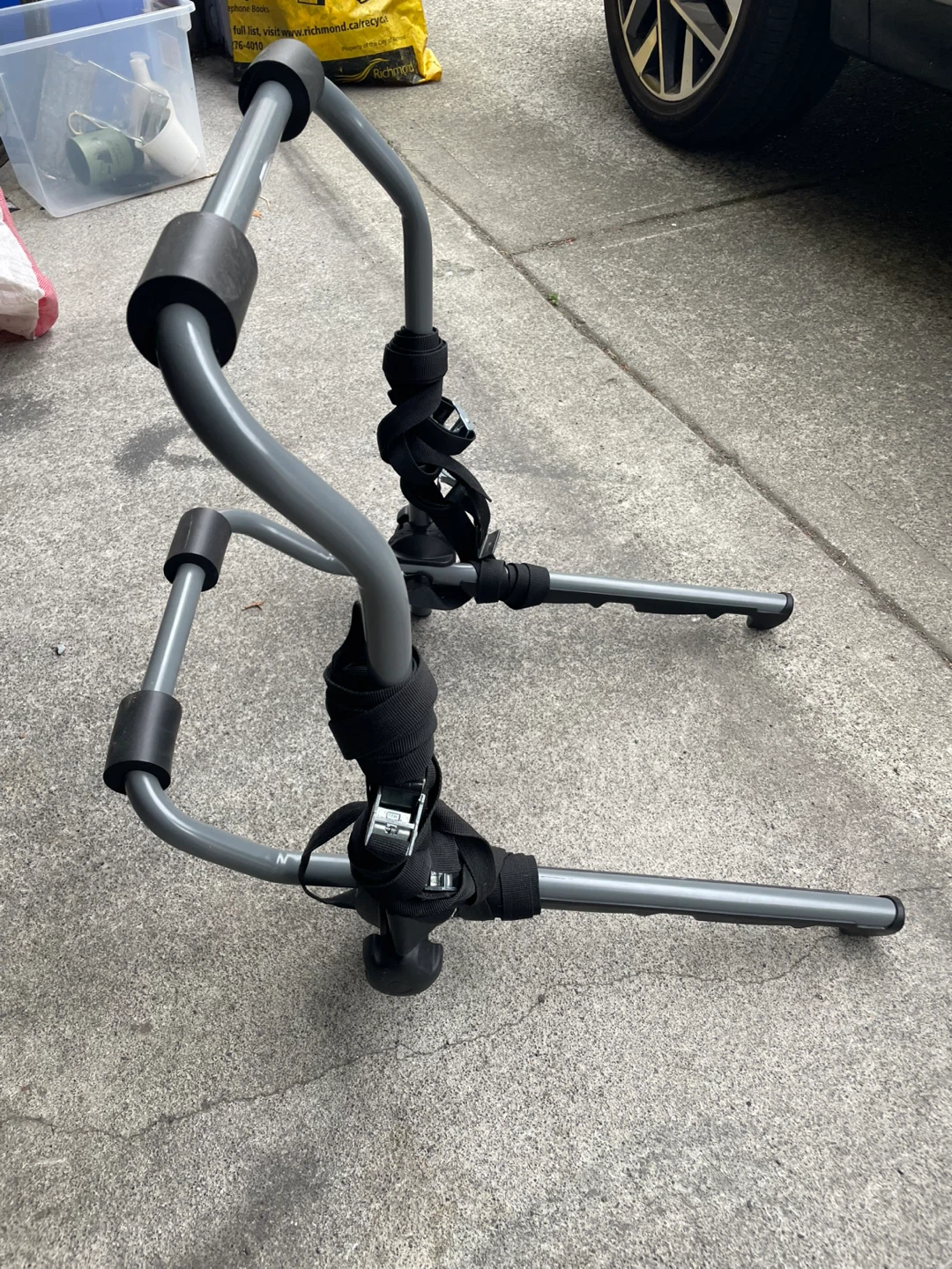 Grey Bike Rack Carrier - photo 2