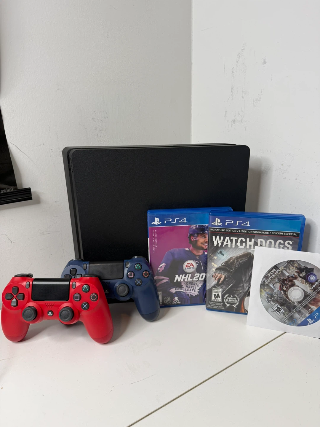 PlayStation 4 with games