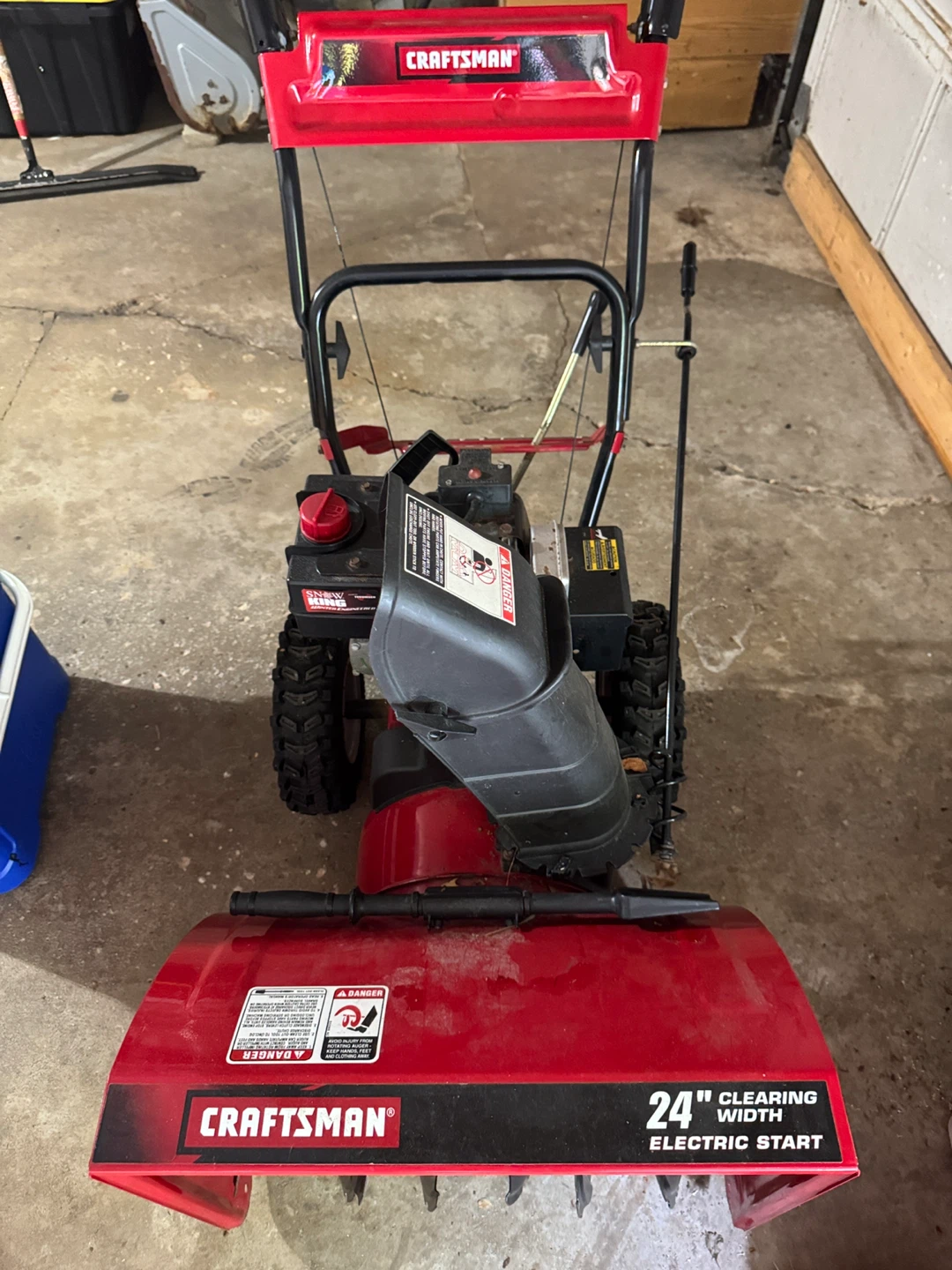 Craftsman Snow Blower - 24" Clearing Width - photo 2