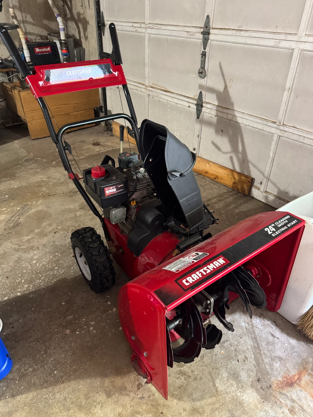 Craftsman Snow Blower - 24" Clearing Width