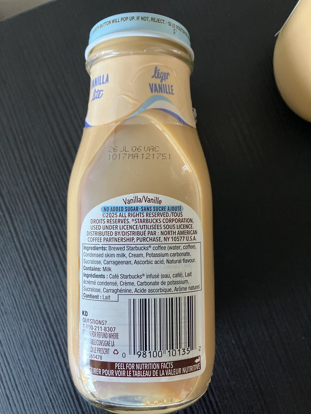 Starbucks Vanilla Frappuccino Lite Coffee Drink (281ml) - photo 2