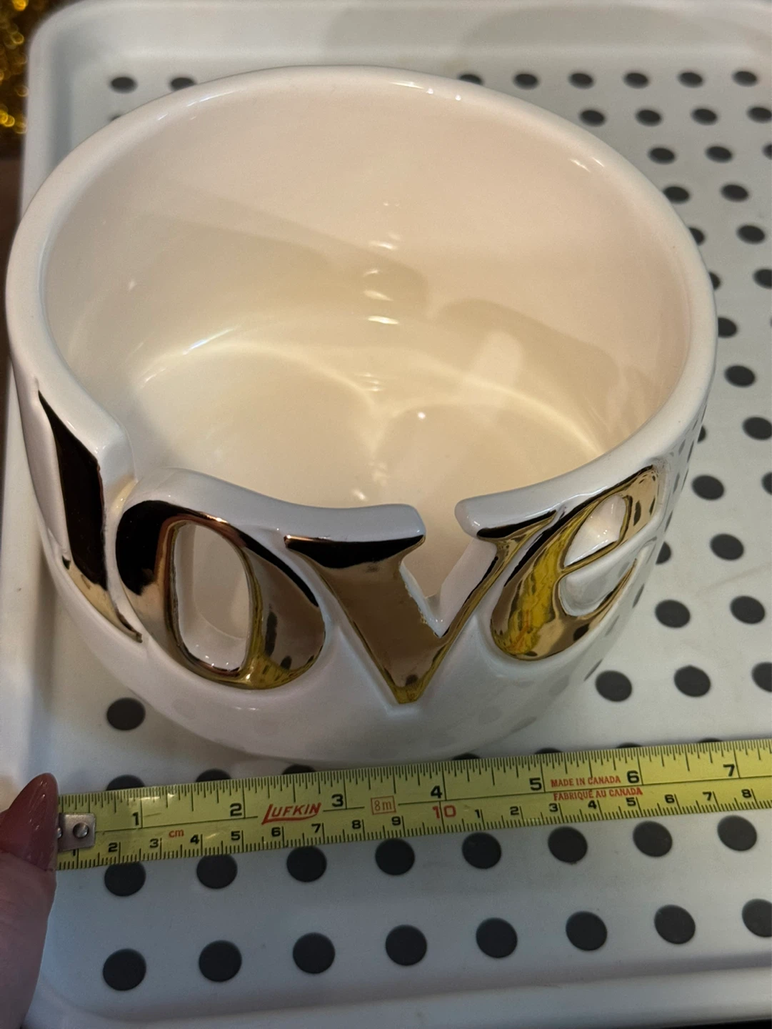 Azadeh Ceramic Studio LOVE Bowl