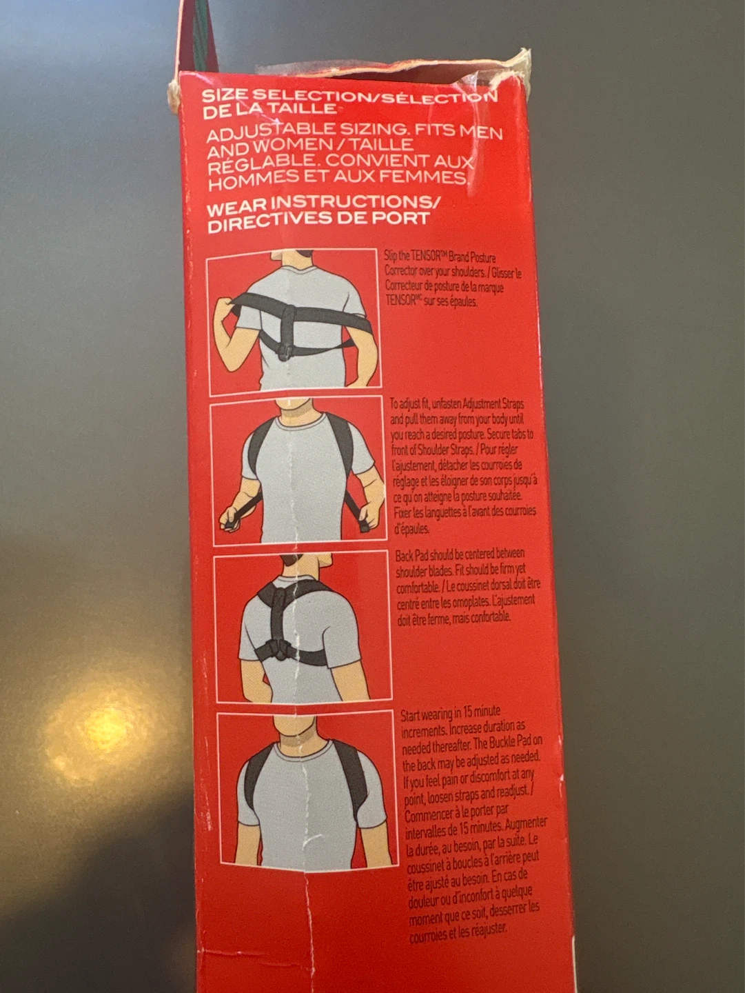 Tensor Adjustable Posture Corrector - Size ADJ/REGL - photo 2