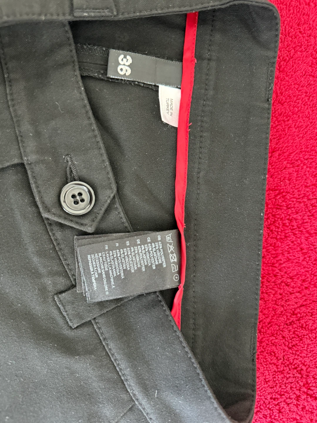 Black H&M Pants - Size 36 - photo 2