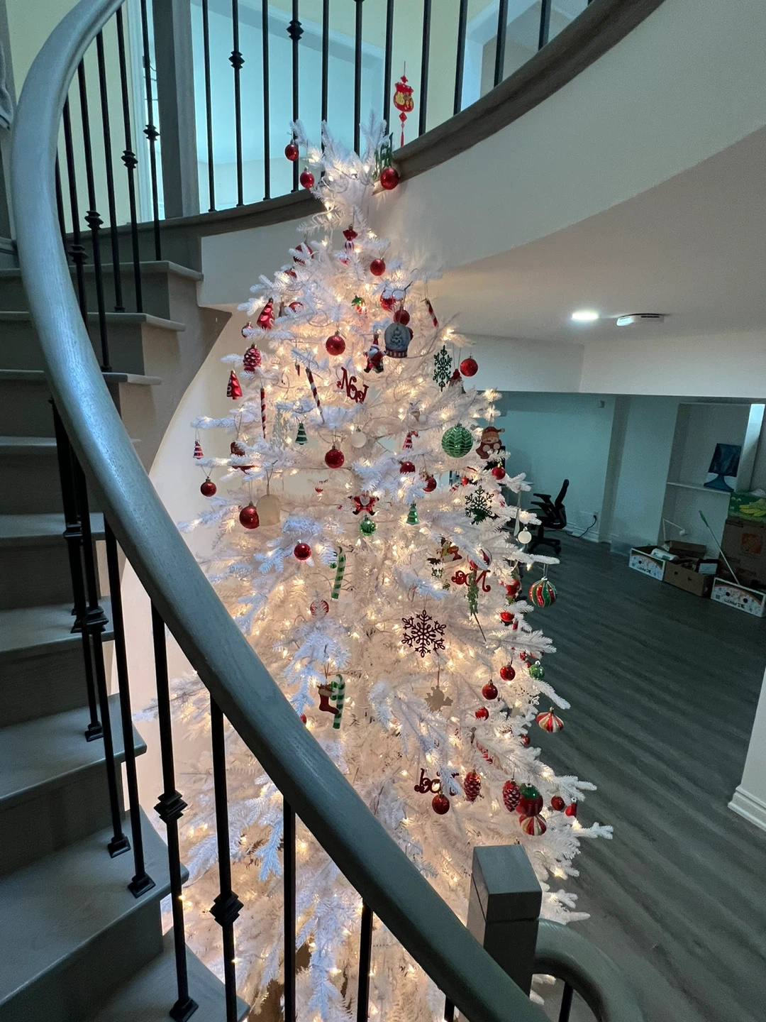 Christmas Tree with Ornaments