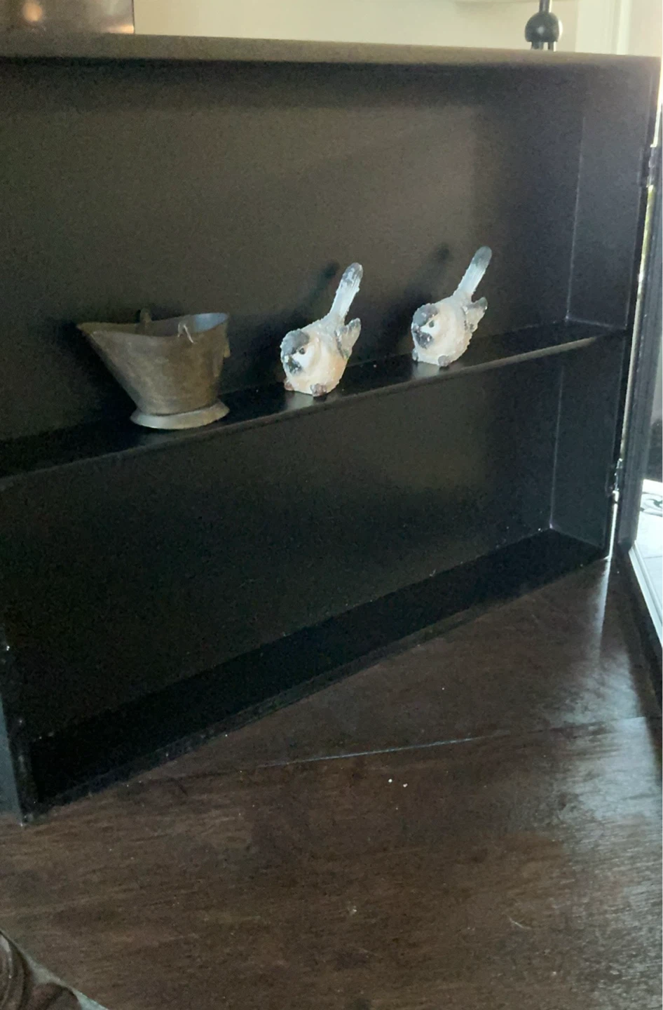 Black Shadow Box Display Case - photo 2