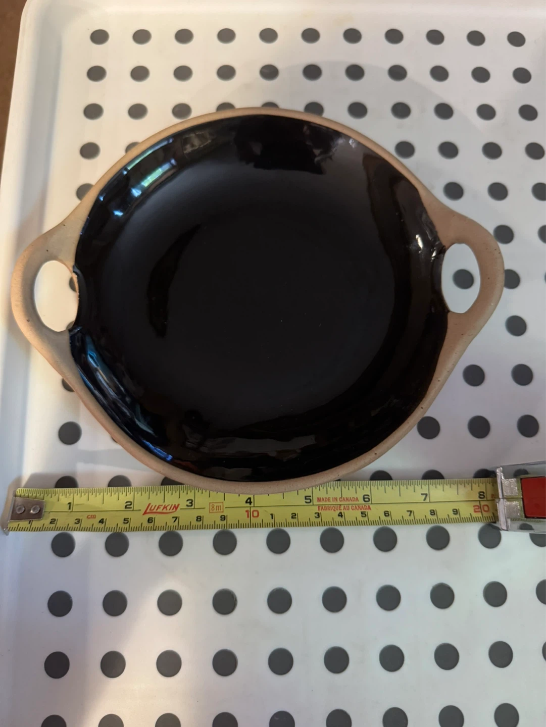 Hometrends Black Oval Dish