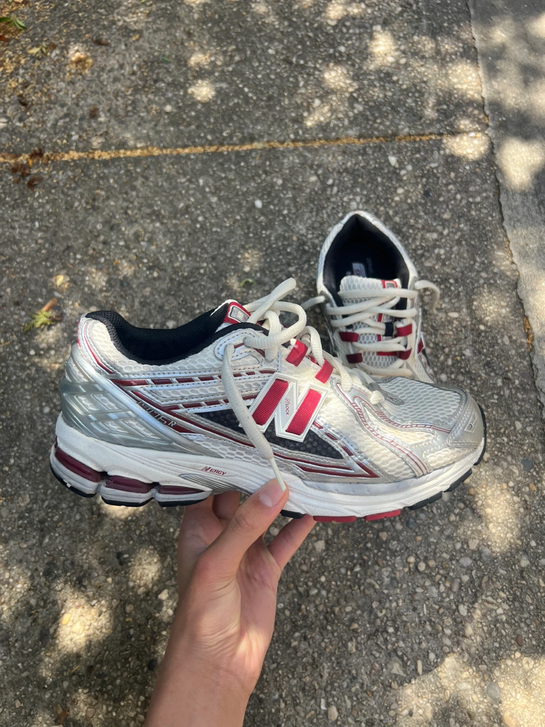 New Balance 1906R White Silver Red Sneakers - photo 3
