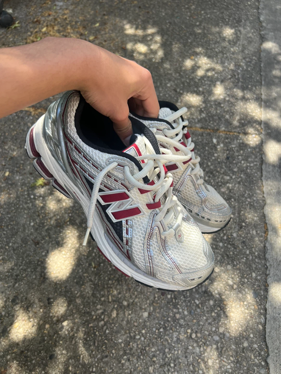 New Balance 1906R White Silver Red Sneakers - photo 4