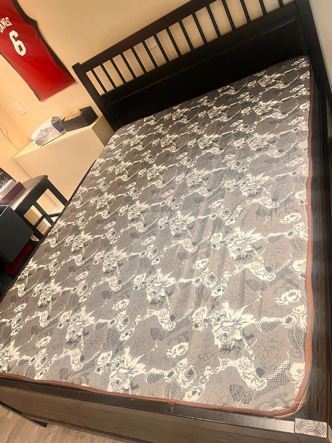 Mattress with Floral Pattern