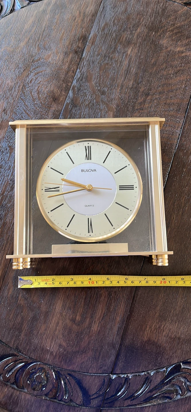 Bulova Quartz Mantel Clock - photo 3