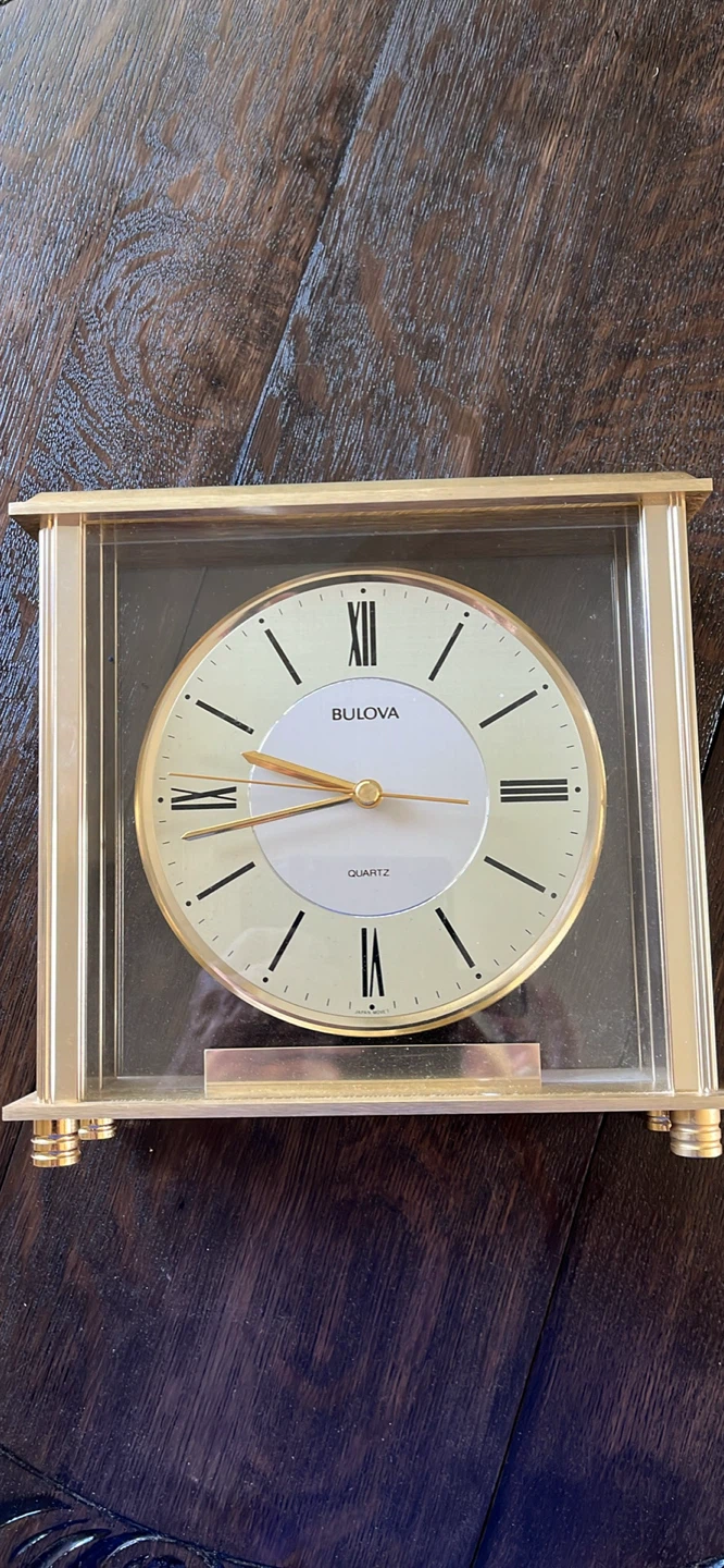 Bulova Quartz Mantel Clock