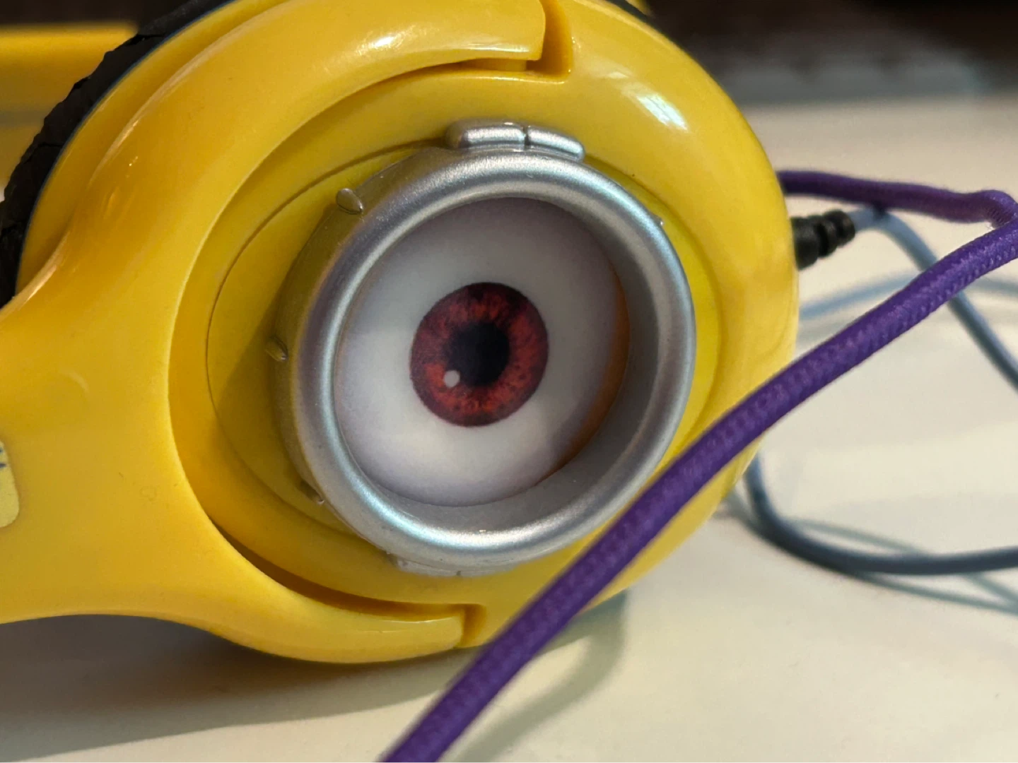 Kids Headphones - Pink/Purple Hearts & Yellow Minions - photo 2