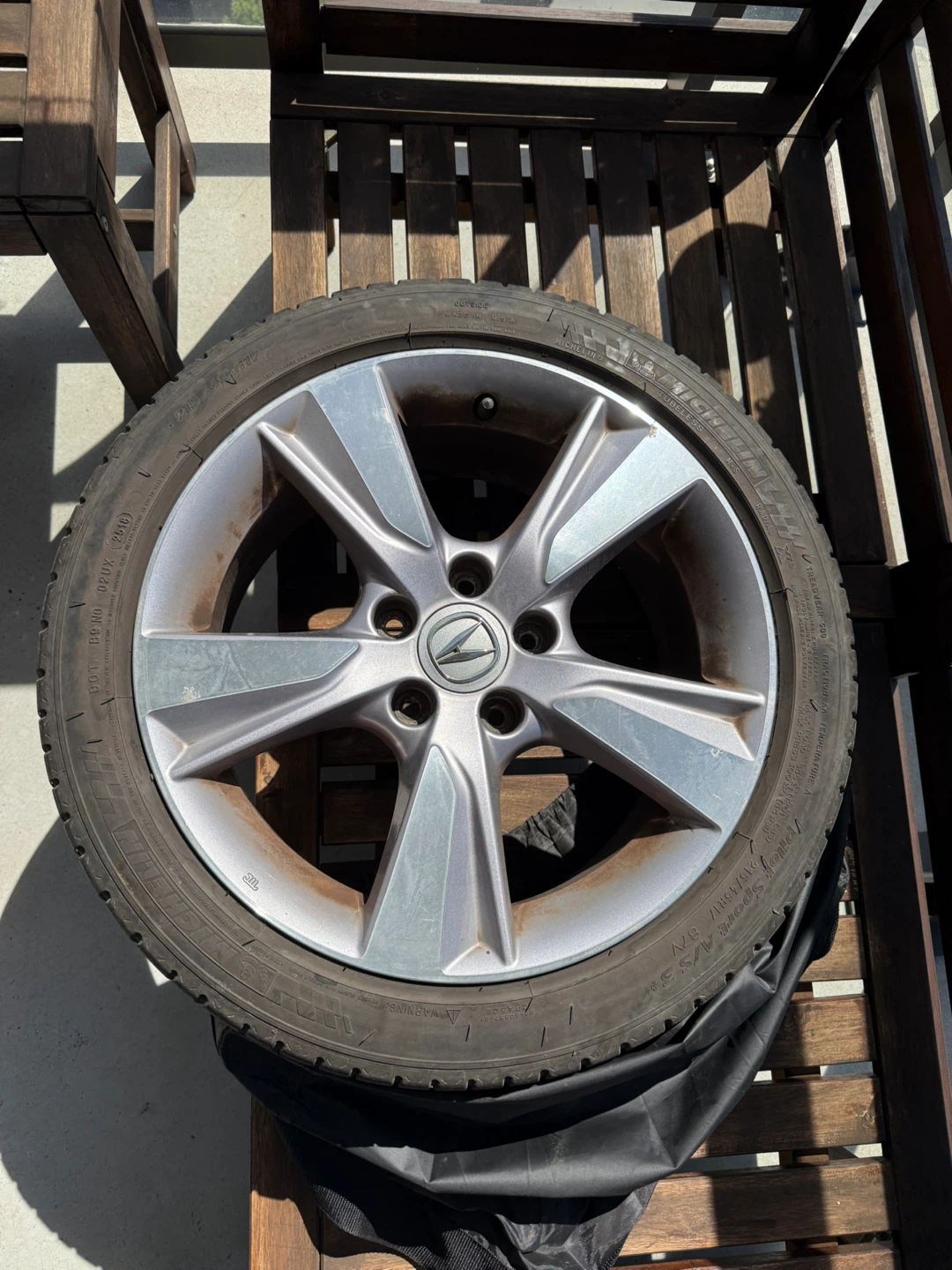 Acura Rims/Tires/Covers (original fromAcura ILX 2014 ) - photo 2