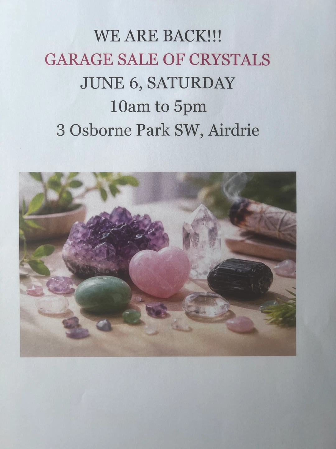 GARAGE SALE OF CRYSTALS - photo 2
