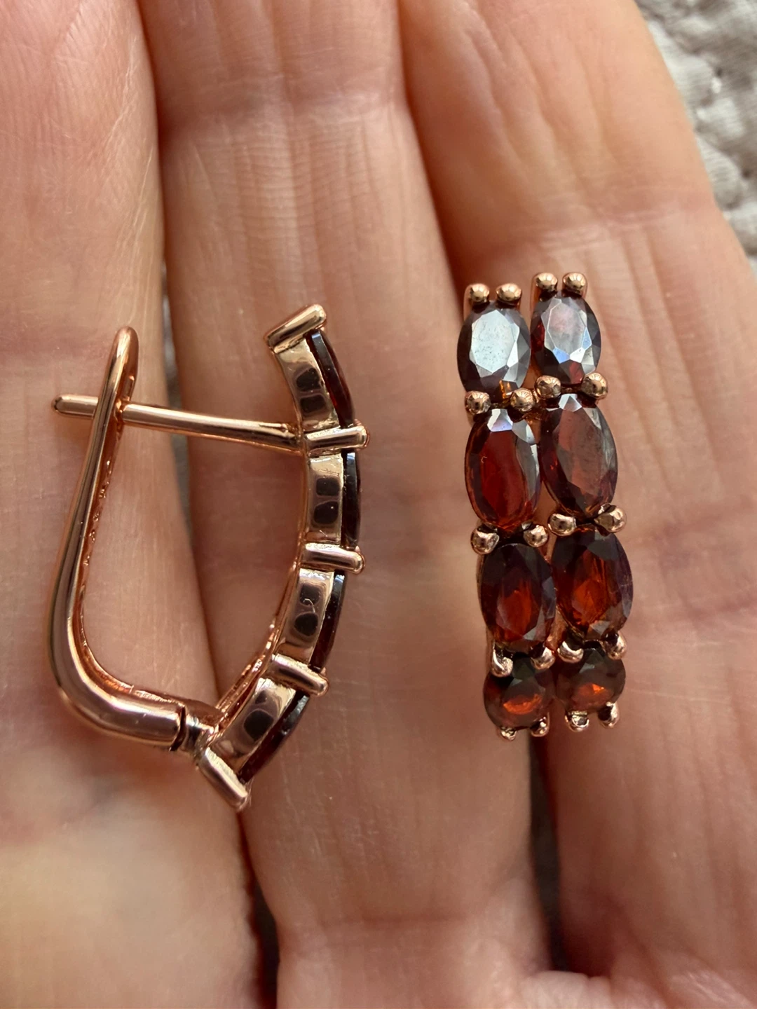 14k gemstone earrings