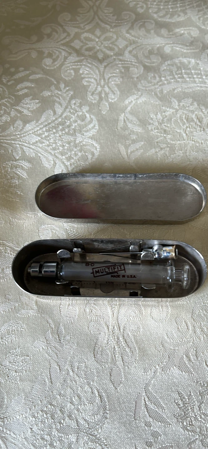 Vintage MULTIFIT Syringe with Case - photo 2