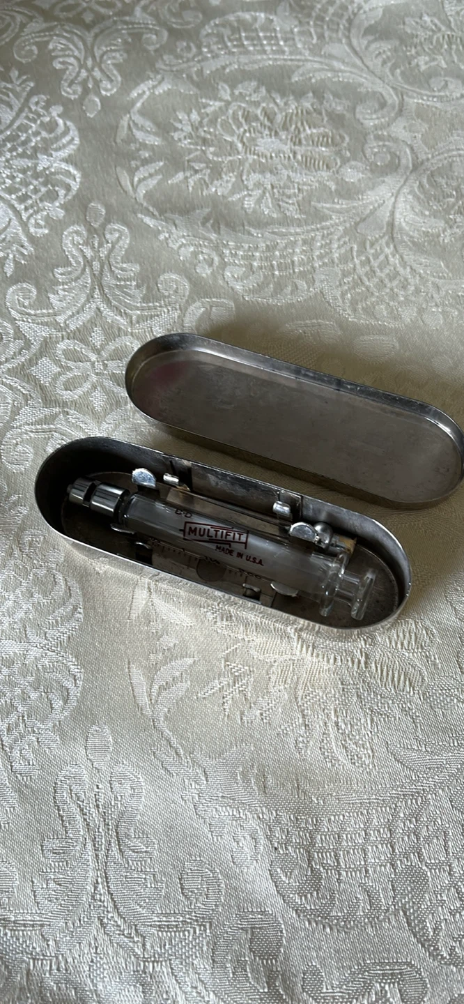 Vintage MULTIFIT Syringe with Case - photo 4