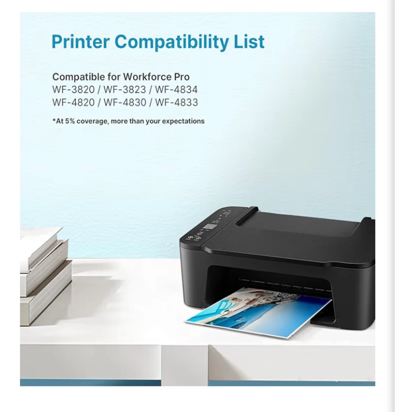 Eudul 822XL Ink Cartridge (5 Pack) - photo 2