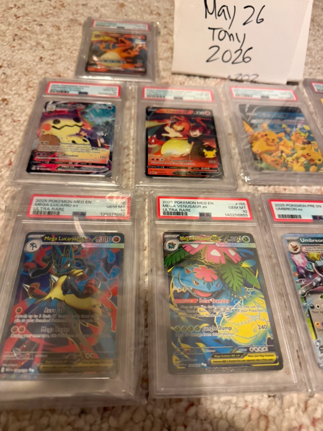 PSA 10  Pokemon Cards different prices - photo 2