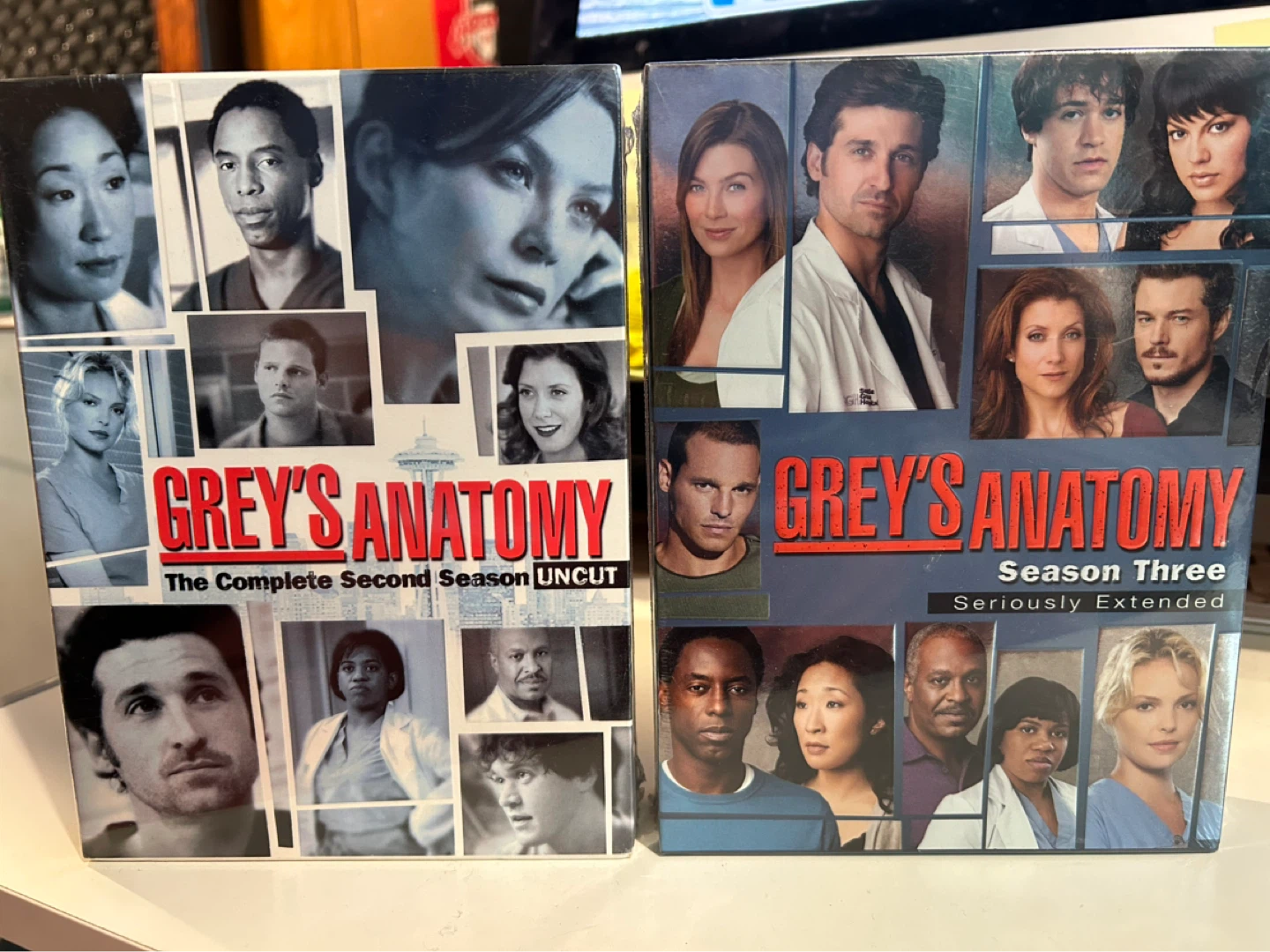 Grey's Anatomy Season 2 & 3 DVD Box Sets