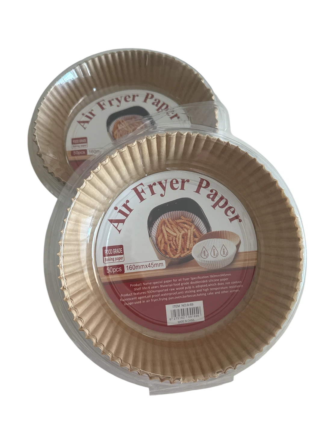 Air Fryer Paper Liners - 50 pcs
