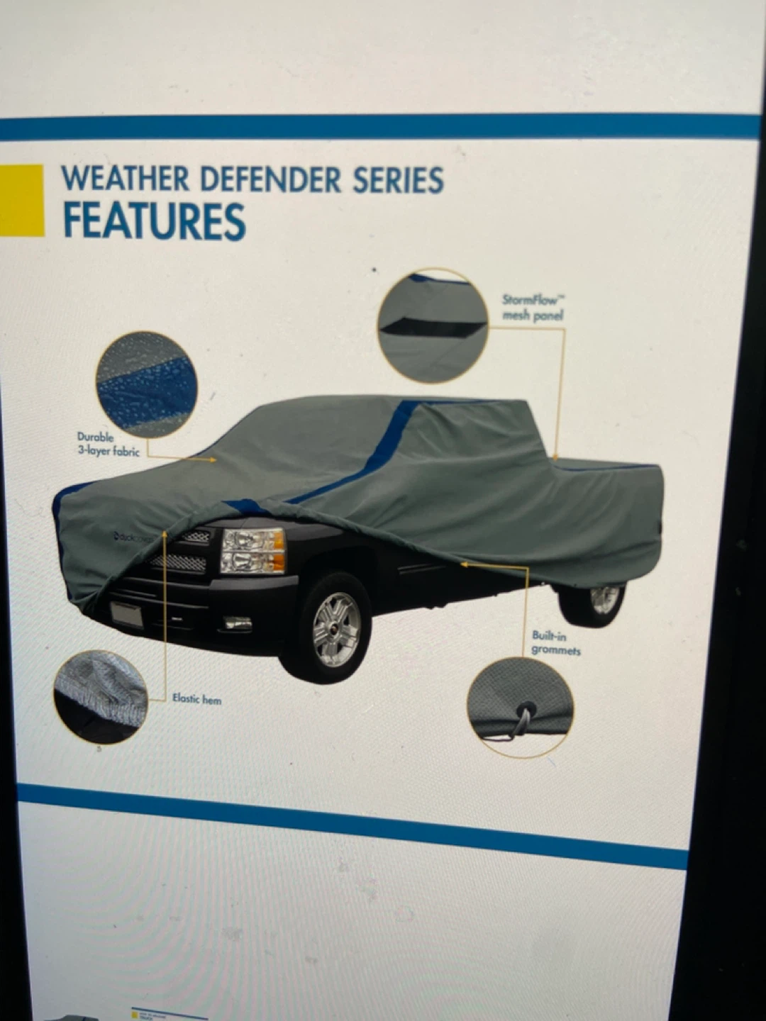 Duck Covers Weather Defender Truck Cover - photo 5
