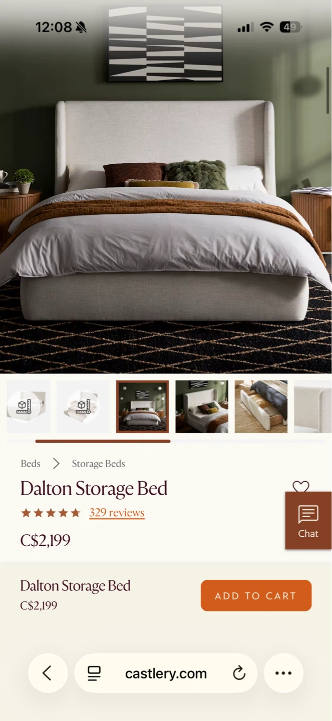 Castlery Dalton Storage Bed - photo 2