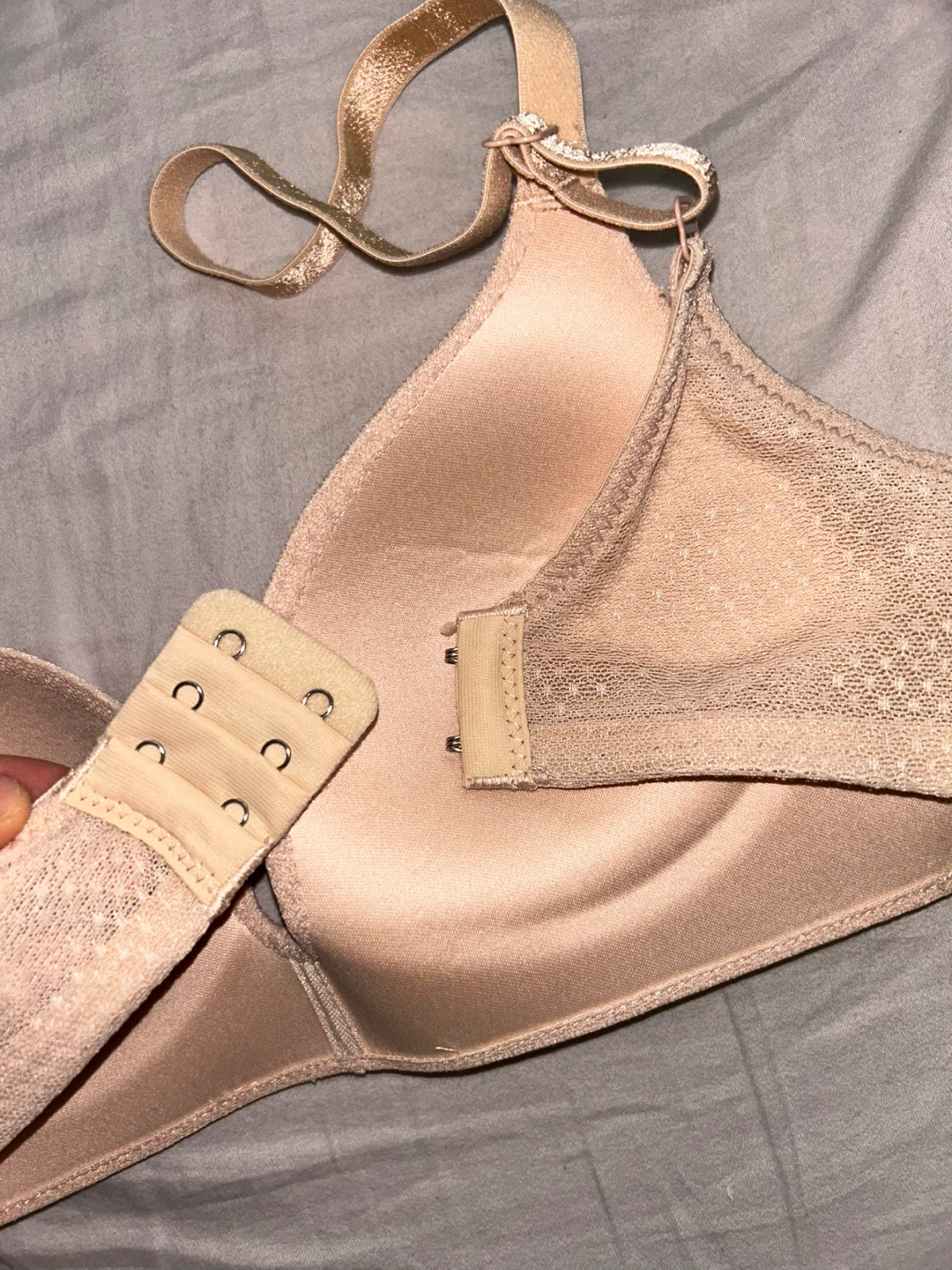 BNWOT La vie en rose push up nude Beige T-shirt Bra - photo 3