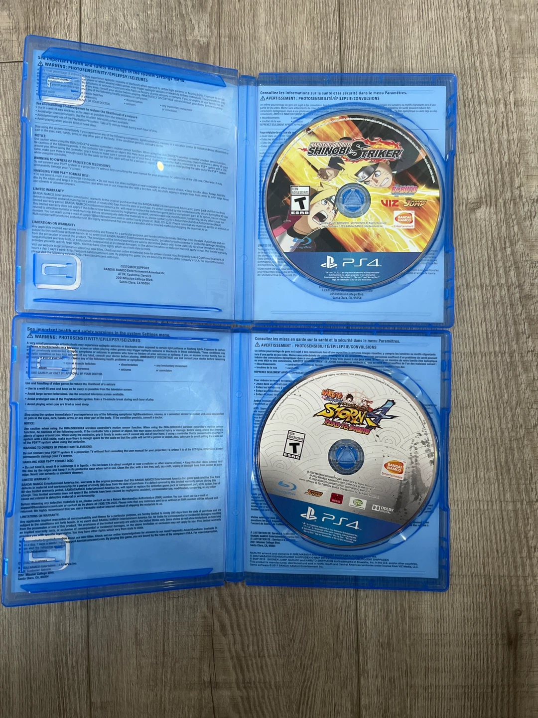 PS4 Naruto Shinobi Striker & Road to Boruto Games - photo 3