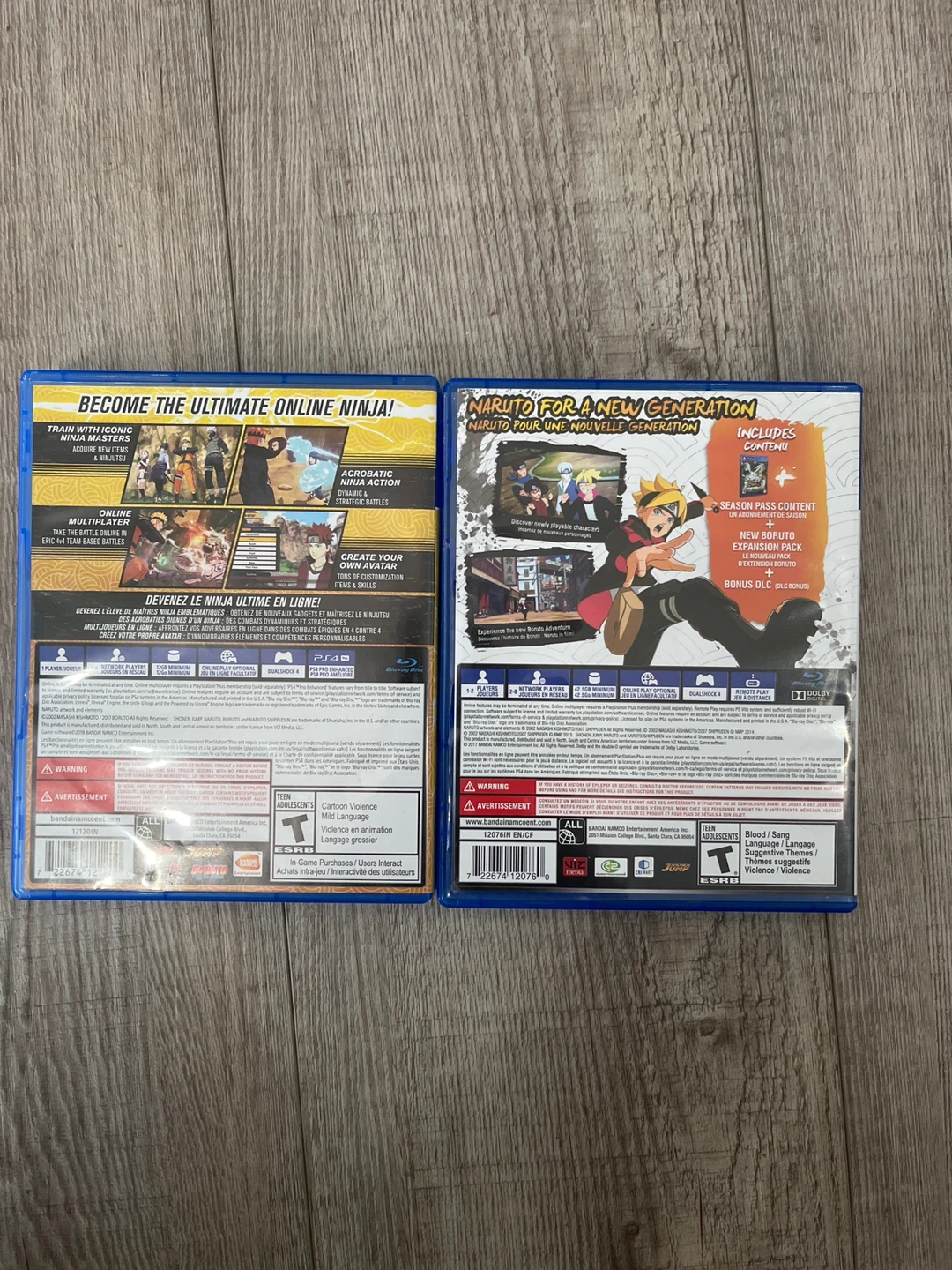 PS4 Naruto Shinobi Striker & Road to Boruto Games - photo 2