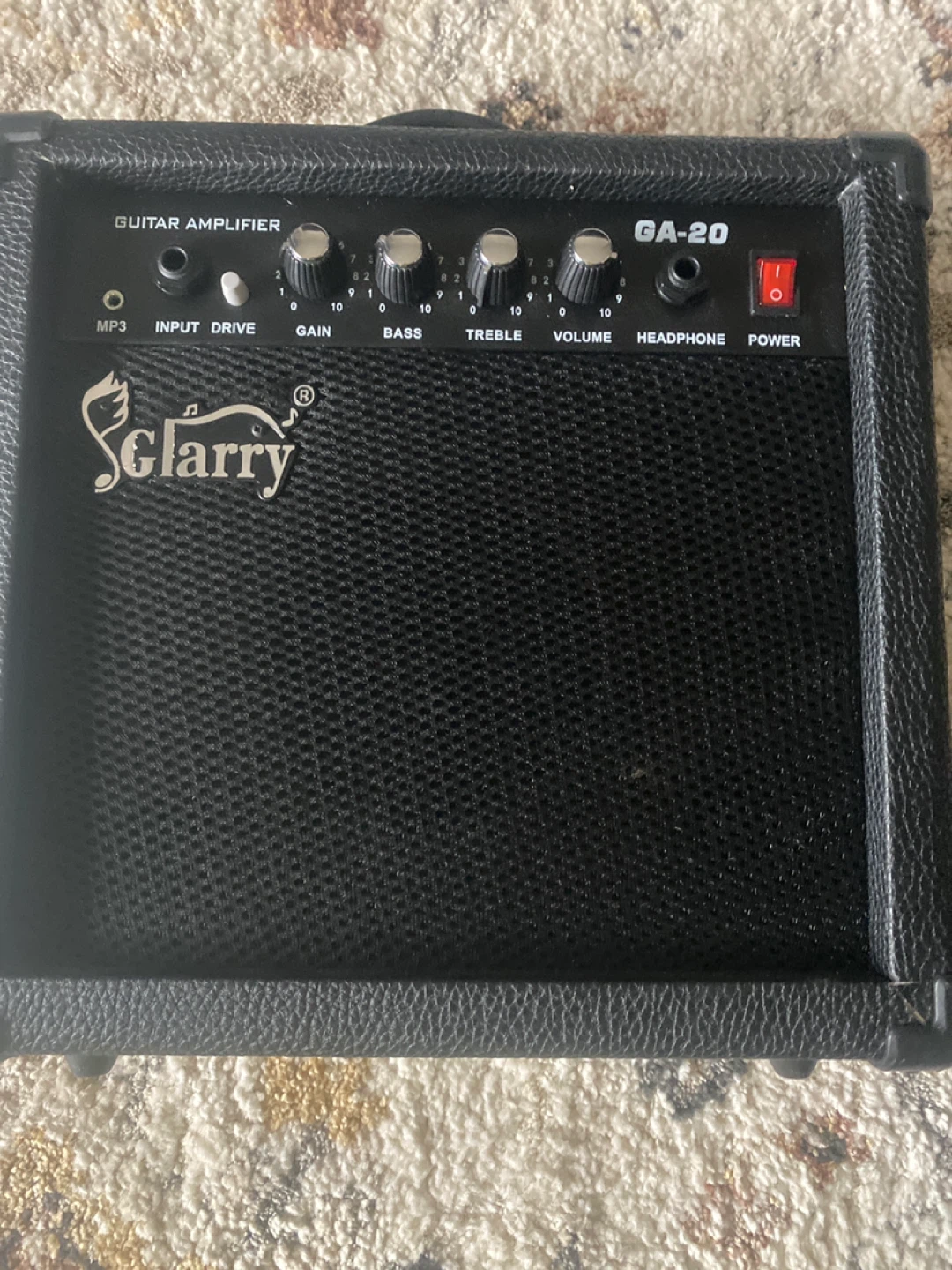 Sglarry GA-20 Guitar Amplifier and Electric Guitar - photo 3