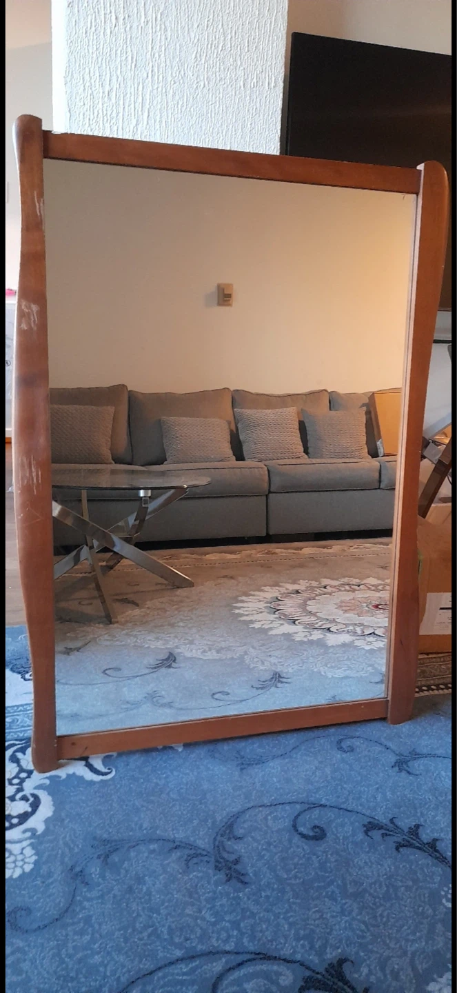 Wooden Framed Mirror