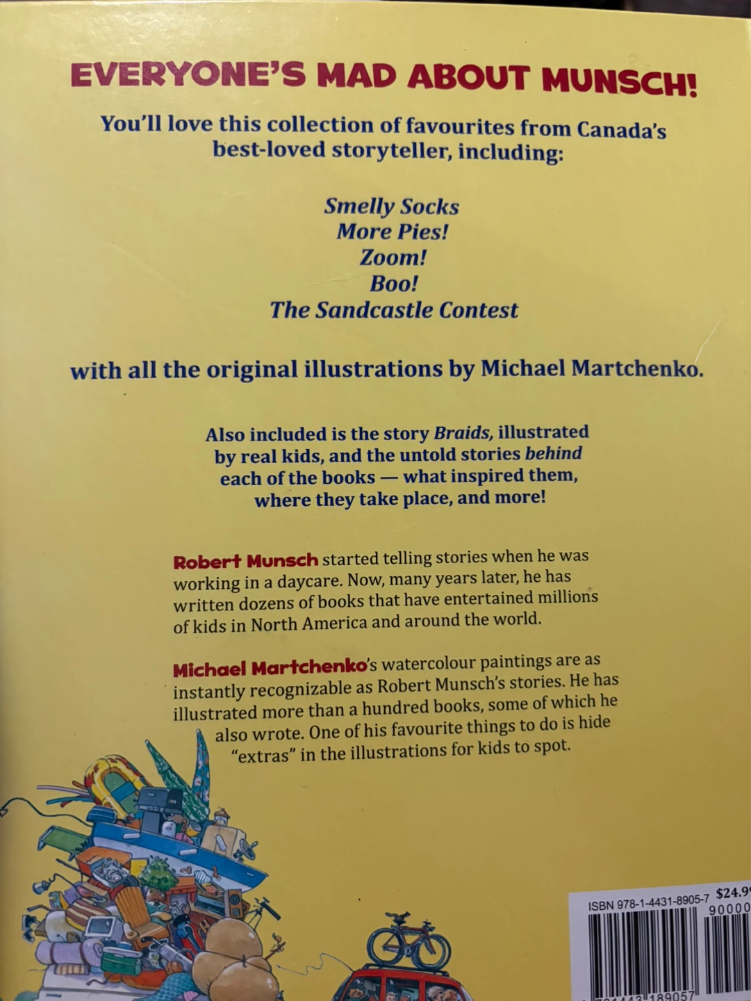 Mad About Munsch! A Robert Munsch Collection both books for $25 - photo 4