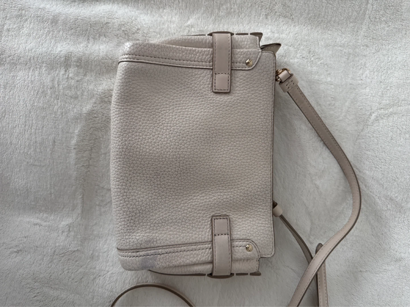 Coach Pebble Leather Crossbody Bag - Light Beige - photo 4