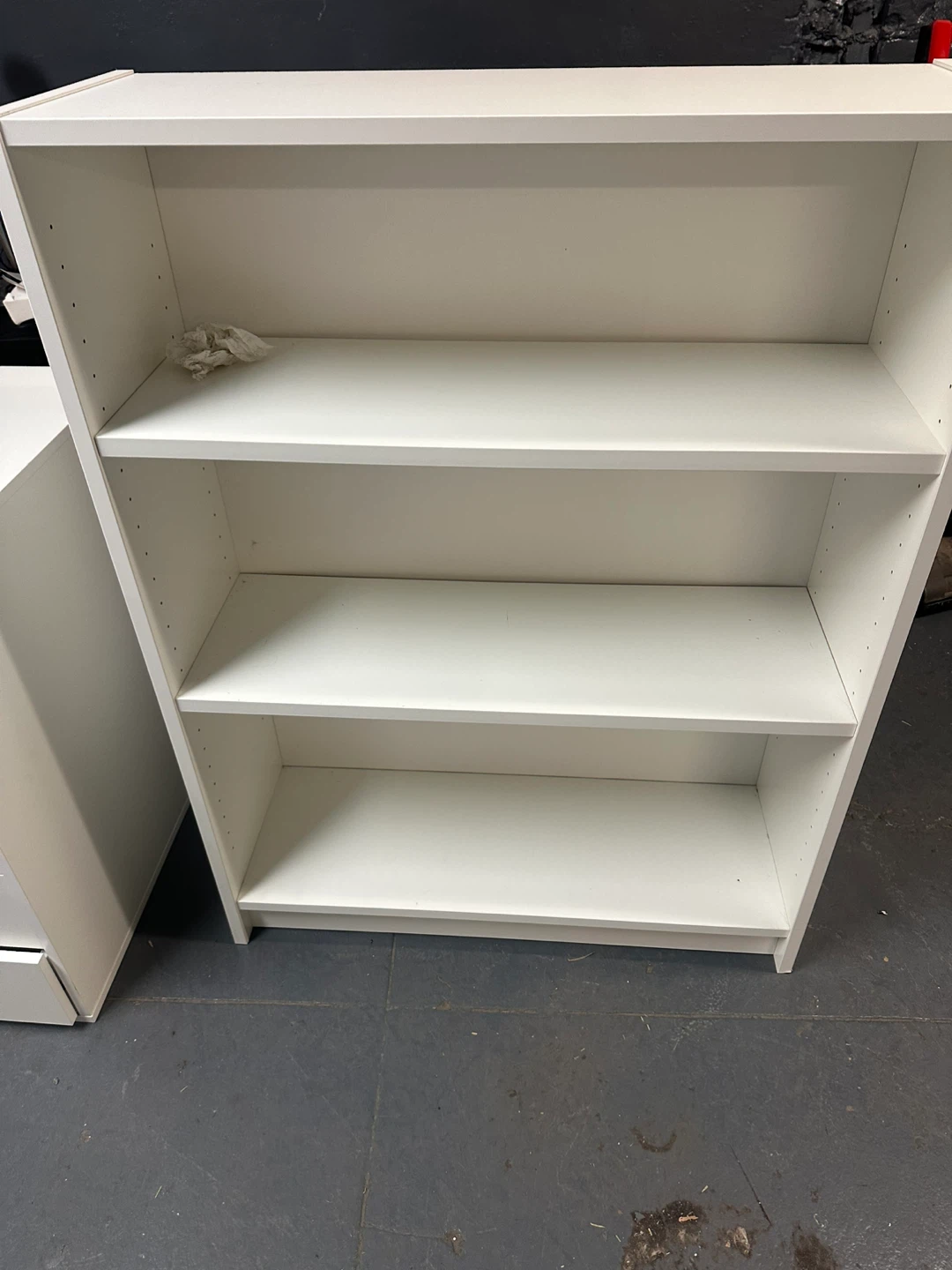 White 5-Drawer Alex Unit and Bookshelf - photo 3