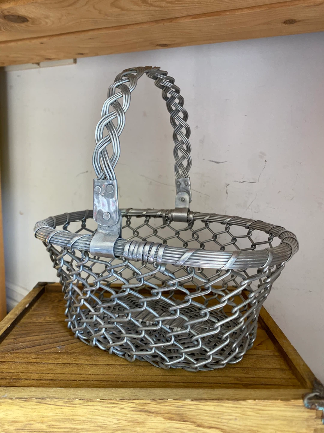 Wire Handle Basket