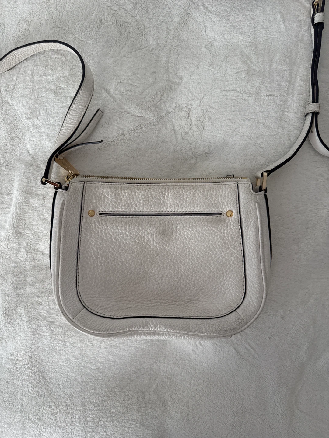 Michael Kors White Leather Crossbody Bag - photo 3
