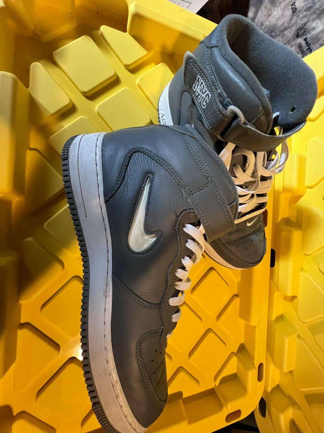 Nike Air Force 1 Mid 'NYC' Sneakers - photo 2