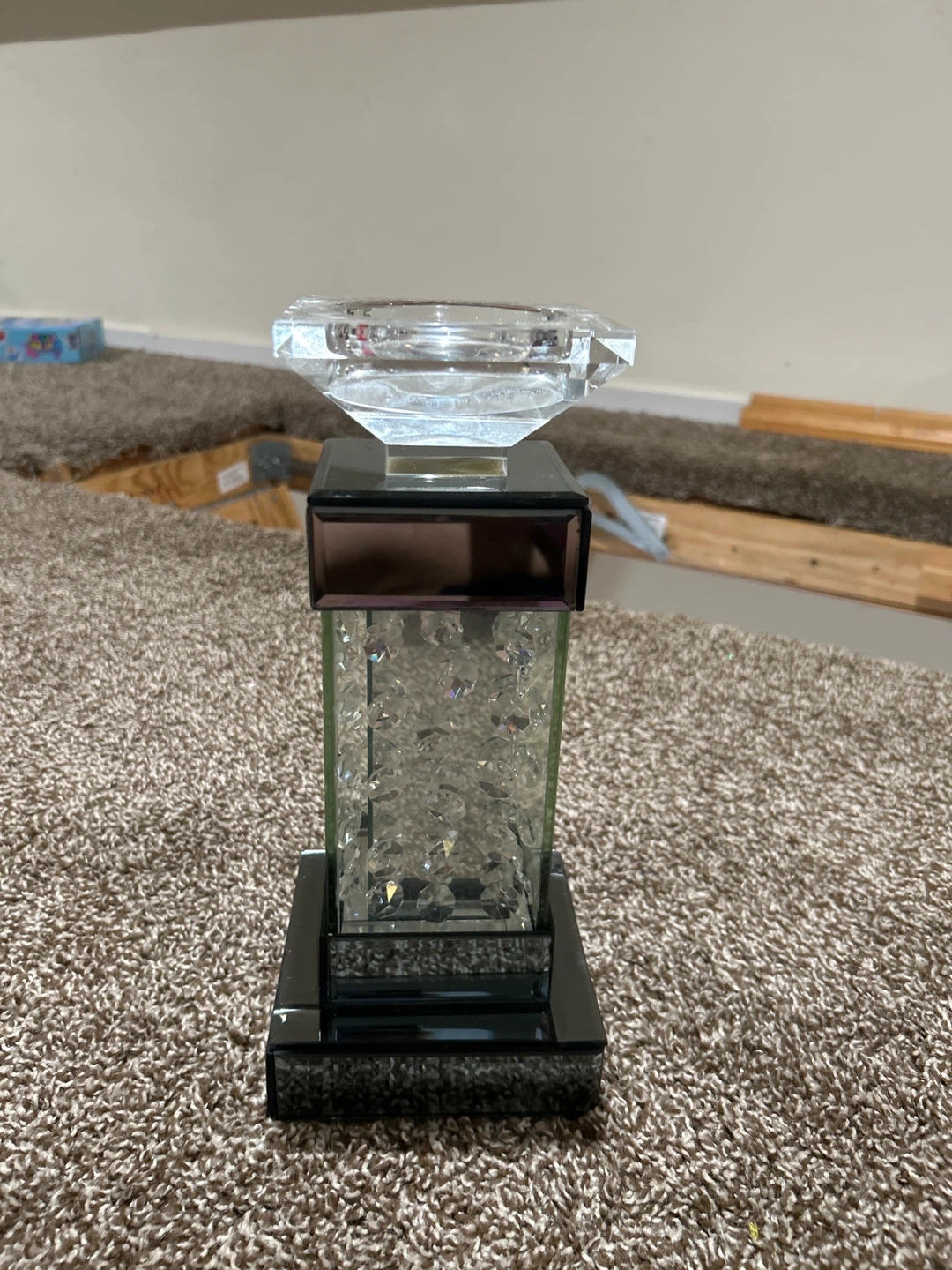 Crystal Pillar Candle Holder - photo 2