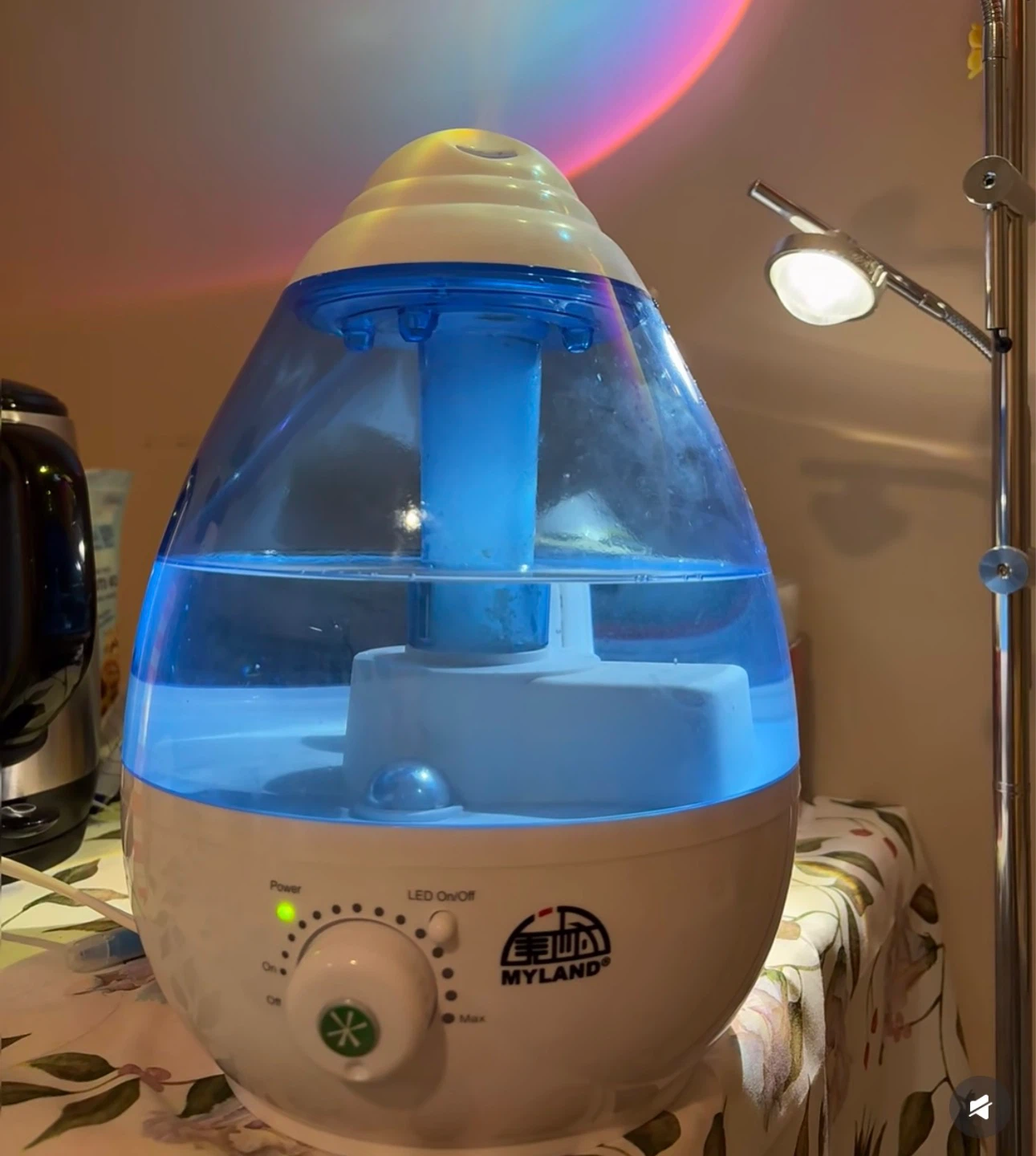 3.8L Humidifier - Blue/White