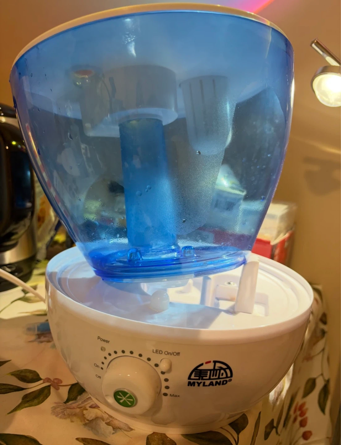 3.8L Humidifier - Blue/White - photo 2