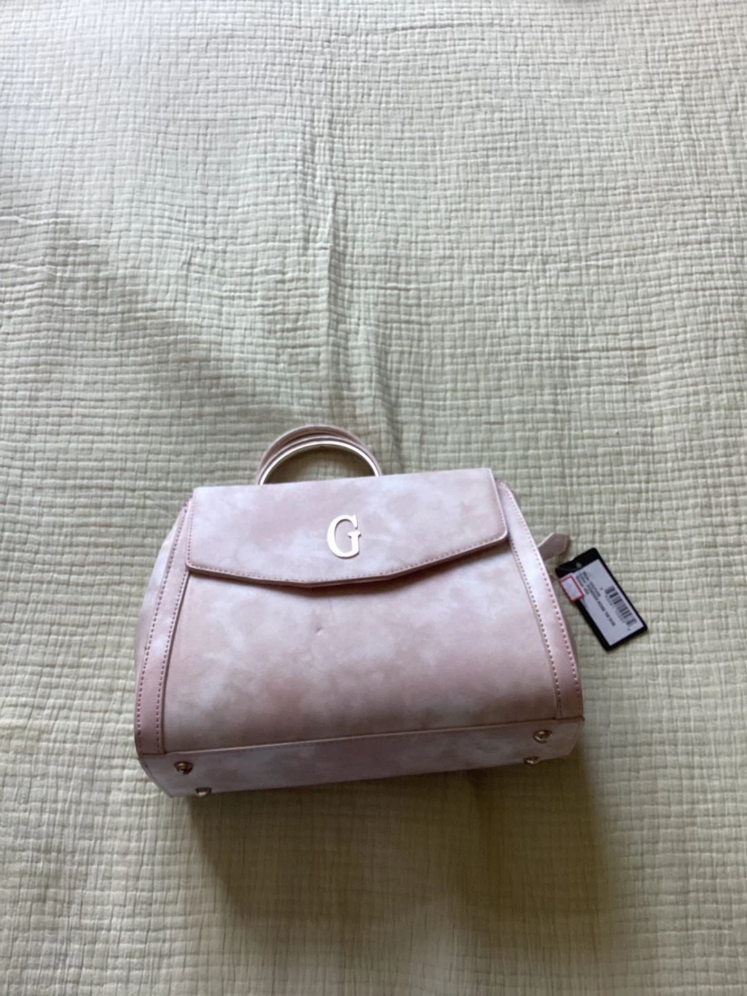 Guess Pink Satchel Handbag