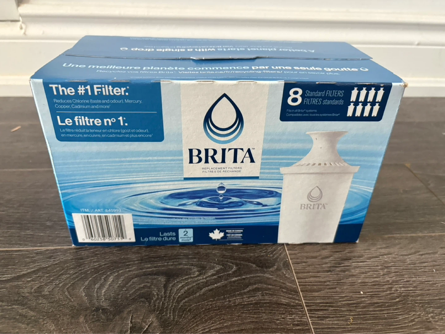 Brita Replacement Filters, 8-pack - unopened pack - photo 3