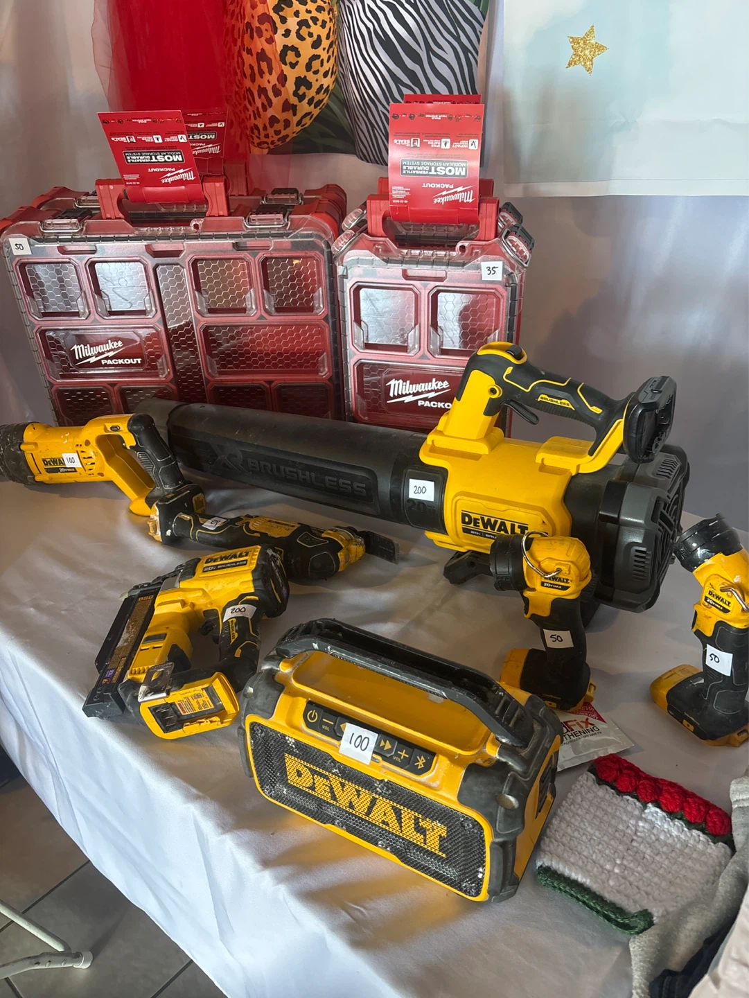 DeWalt and Milwaukee Power Tools